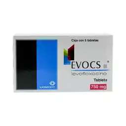 Farmacias Benavides 750 mg Levofloxacino oferta