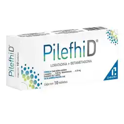 Farmacias Benavides 5 mg / 0.25 mg Loratadina + Betametasona oferta