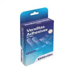 Farmacias Benavides Venditas Adhesivas Tela Piel oferta
