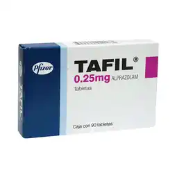 Farmacias Benavides 0.25 mg Alprazolam oferta