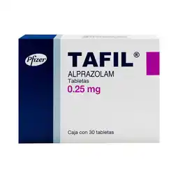 Farmacias Benavides 0.25 mg Alprazolam oferta