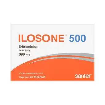 Farmacias Benavides 500 mg Eritromicina oferta