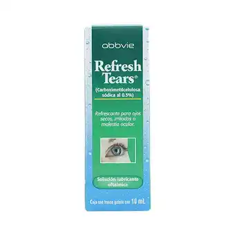 Farmacias Benavides 0.5% Carboximetilcelulosa Sódica Solución Oftálmica oferta