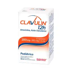 Farmacias Benavides 200 mg Acido Clavulánico + Amoxicilina oferta