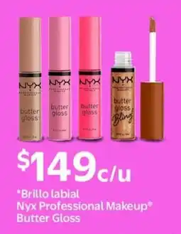 Walmart NYX Butter Gloss oferta