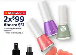 Walmart Renova esmaltes para uñas oferta