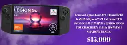 Elektra Lenovo Legion Go 8APUI hand held gaming ryzen™ ZI extreme oferta
