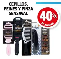 Farmacias Guadalajara Sensaval cepillos, peines y pinza oferta