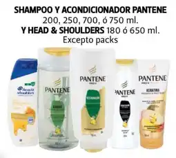 Farmacias Guadalajara Pantene y Head & Shoulders shampoo y acondicionador oferta
