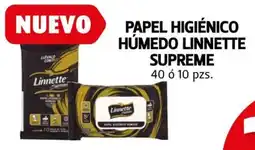 Farmacias Guadalajara Linnette Supreme papel higiénico húmedo oferta