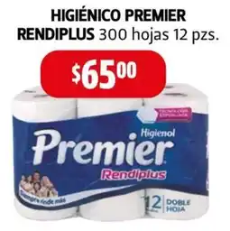 Farmacias Guadalajara Premier Rendiplus higiénico oferta