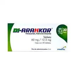 Farmacias Benavides 60 mg/12.5 mg Fimasartán,Hidroclorotiazida oferta