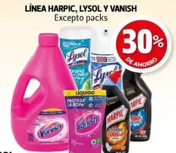 Farmacias Guadalajara Línea harpic, lysol y vanish oferta