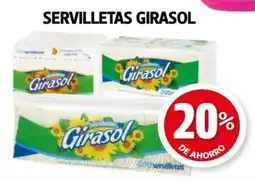 Farmacias Guadalajara Servilletas girasol oferta