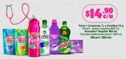 Farmacias Guadalajara Cloralex, Flash, Eficoz, Pinol limpiador oferta