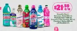 Farmacias Guadalajara Ensueño Maxx, Natureza, Bebé Pinol Aromas, Ensueño Piel Sensible, Cloralex Baños oferta