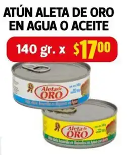 Farmacias Guadalajara Aleta de Oro atún en agua o aceite oferta