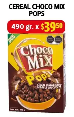 Farmacias Guadalajara Choco Mix Pops cereal oferta