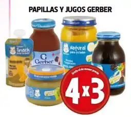 Farmacias Guadalajara Gerber papillas y jugos oferta