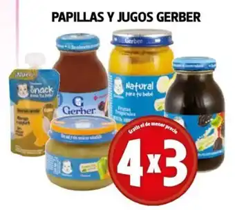Farmacias Guadalajara Gerber papillas y jugos oferta