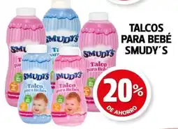 Farmacias Guadalajara Smudy's talcos para bebe oferta