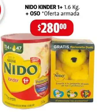 Farmacias Guadalajara Nido Kinder 1+ oferta