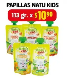 Farmacias Guadalajara Natu Kids papillas oferta