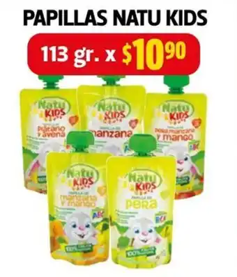 Farmacias Guadalajara Natu Kids papillas oferta