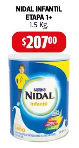 Farmacias Guadalajara Nidal Infantil etapa 1+ oferta