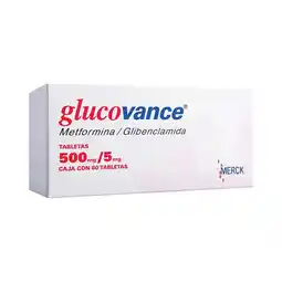 Farmacias Benavides 500 mg / 5.0 mg Glibenclamida + Metformina oferta
