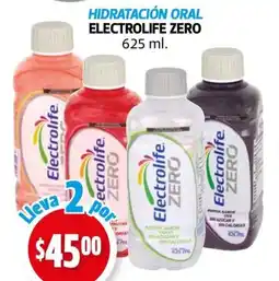 Farmacias Guadalajara Electrolife Zero oferta