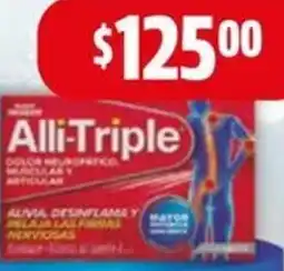 Farmacias Guadalajara Alli-Triple oferta