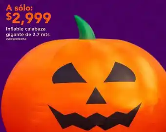City Club Inflable calabaza gigante de 3.7 mts oferta