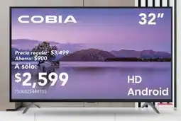 City Club COBIA HD Android Smart TV 32" oferta