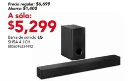 City Club LG Barra de Sonido SH5A 4.1CH oferta