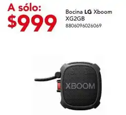 City Club LG Xboom XG2GB oferta