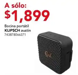 City Club Klipsch austin bocina portatil oferta