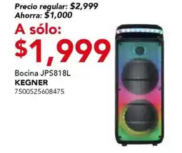 City Club Kegner bocina JPS818L oferta