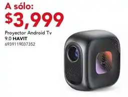 City Club Havit proyector android TV 9.0 oferta
