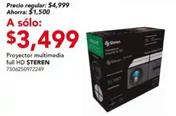 City Club Steren proyector multimedia full HD oferta