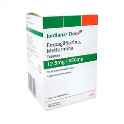 Farmacias Benavides 12.5 mg Empagliflozina/850 mg Metformina oferta