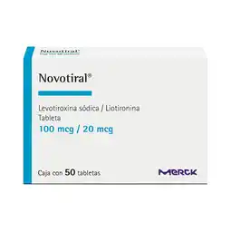 Farmacias Benavides 100 mcg Levotiroxina Sódica/20 mcg Liotironina oferta