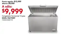City Club Kool Factory congelador 13 pies oferta