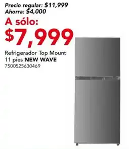 City Club New Wave refrigerador top mount 11 pies oferta