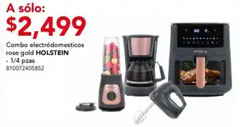 City Club Holstein electródomesticos rose gold oferta