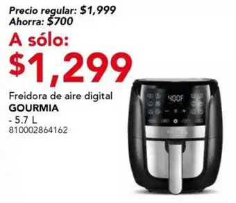 City Club Gourmia freidora de aire digital 5.7 L oferta