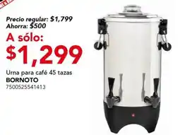 City Club Bornoto urna para café 45 tazas oferta