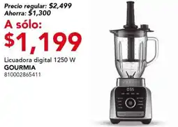 City Club Gourmia licuadora digital 1250 W oferta