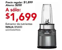 City Club Ninja extractor de nutrientes oferta