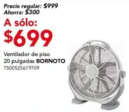 City Club Bornoto ventilador de piso 20 pulgadas oferta